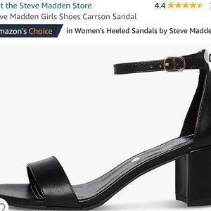 Steve Madden Girls Carrson Sandal Size 3 NIB